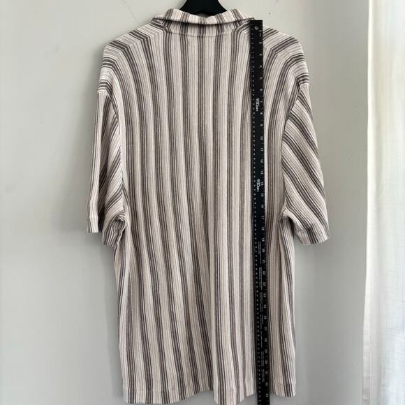 NEW Abercrombie & Fitch Striped Polo Men's Size XL - Picture 2 of 7